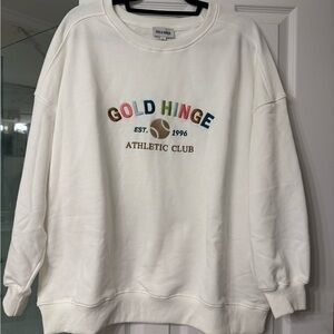 Gold Hinge Athletic Club Tennis Sweatshirt